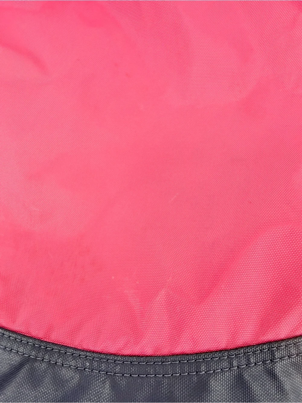 Nike Pink & Gray Colorblock Drawstring Gym Bag